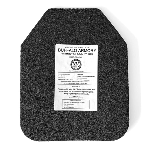 Buffalo Armory 647 NIJ III (Rated III+) Steel Plate