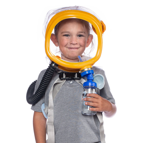 Mira Safety CM-3M CBRN Child Escape Respirator / Infant Gas Mask with PAPR