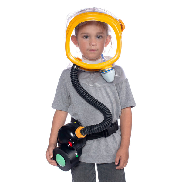 Mira Safety CM-3M CBRN Child Escape Respirator / Infant Gas Mask with PAPR