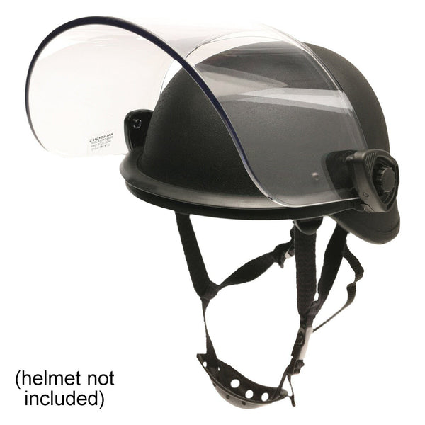 Paulson DK5 Clear Riot Faceshield, .250AF, 6in