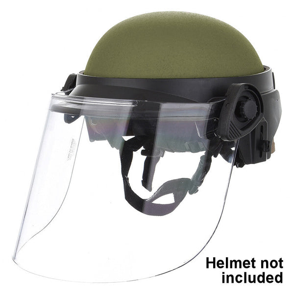 Paulson DK6 Clear Riot Faceshield - 8
