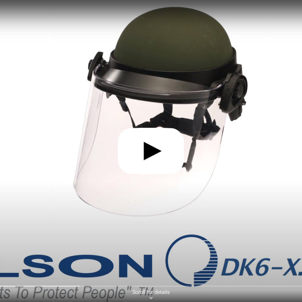 Paulson DK6 Riot Faceshield, .250