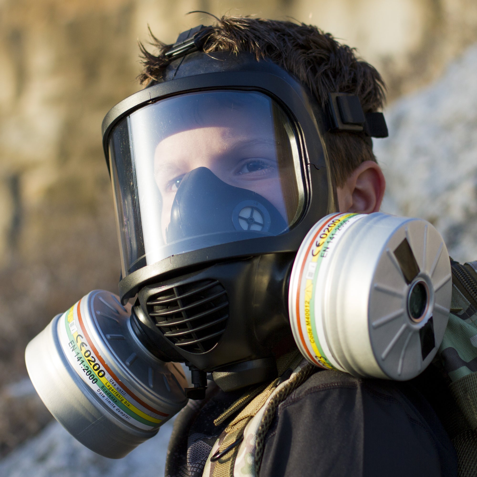Masker Gas Full Face Gas Mask
