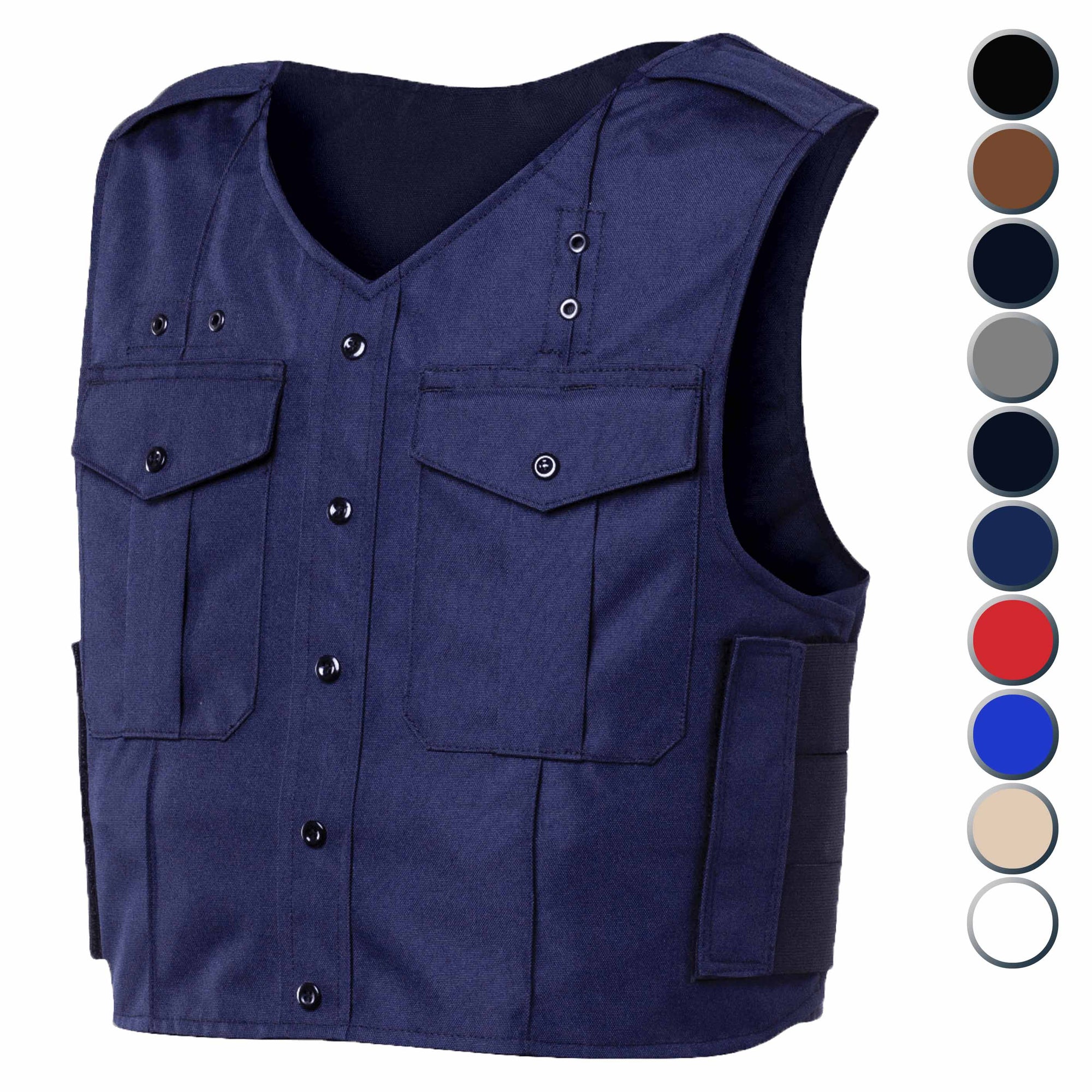 U.S.アルモア インナーキャリアポリコットン（男性用）ネイビー S F-500302-NAVY-S 1着 U.S.アルモア インナーキャリアポリコットン（男性用）ネイビー S F